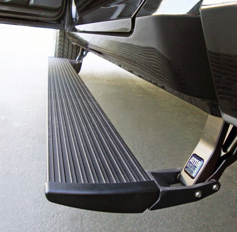 Dodge Ram 3500 SLT Running Boards - AMP Research - PowerStep Plug N Play - Black - `13-`15